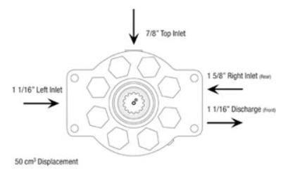 John Deere Hydraulic Pump TNCHP-AR101807