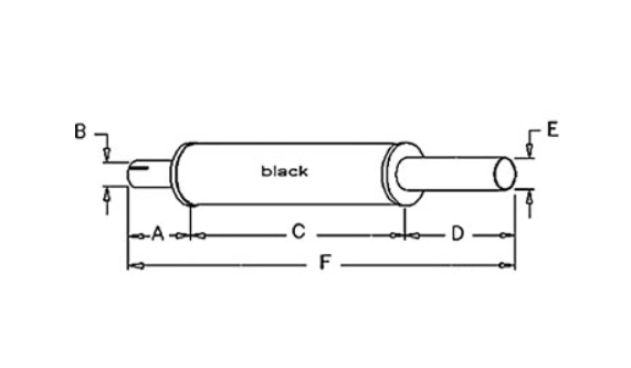 John Deere Row Crop Muffler TNCM-AT13310