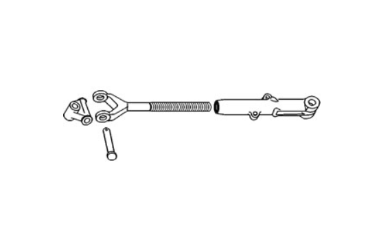 John Deere Complete Lift Link Assembly (Non-Adjustable) TNCLL-AR44550