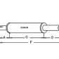 John Deere Row Crop Muffler TNCM-AT13310