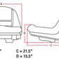 John Deere Seat TNCS-GY20496