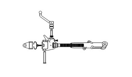 John Deere Complete Lift Link Assembly (Adjustable) TNCLL-AR44549
