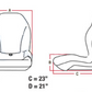 John Deere Seat TNCS-LGT125YL