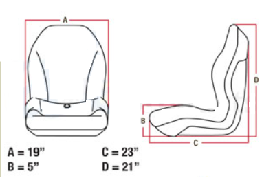 John Deere Seat TNCS-LGT125YL