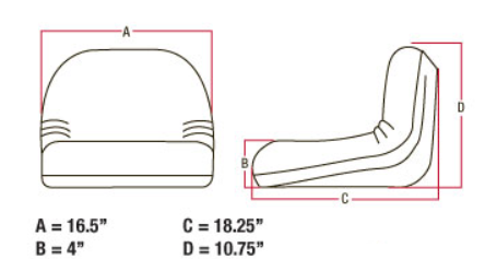 John Deere Seat TNCS-GY20495