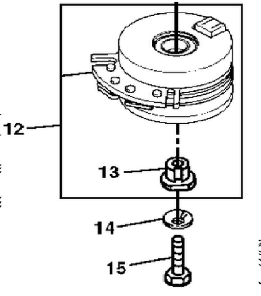 John Deere PTO Clutch TNCPC-255141